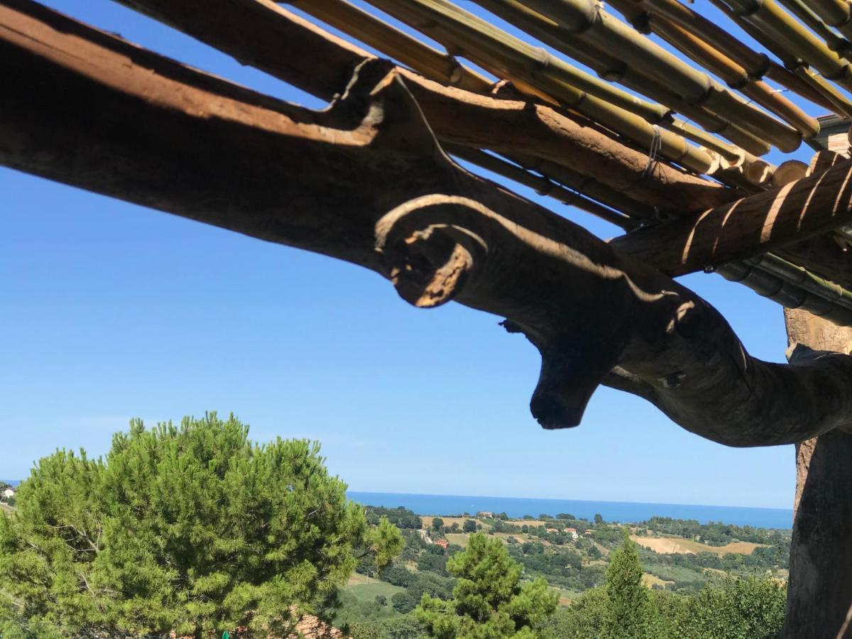 Montecosaro La Trave住宿加早餐旅馆 外观 照片
